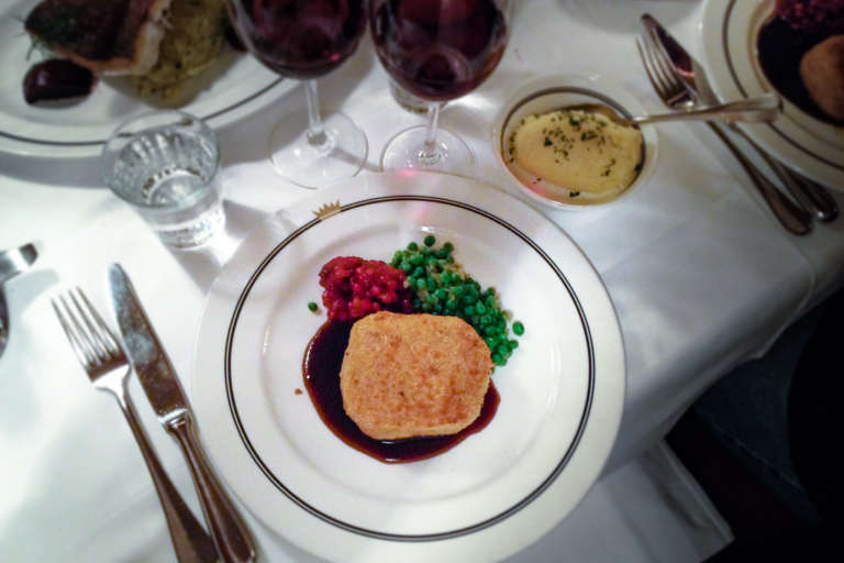Wallenbergare på restaurang Prinsen