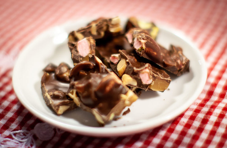 Rocky road med skumtomtar – Julgodis som alla gillar